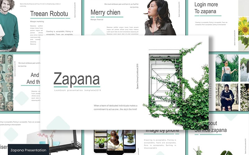 zapana powerpoint template original