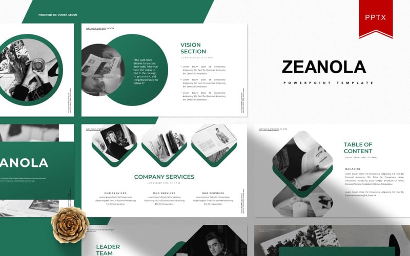 zeanola powerpoint template original