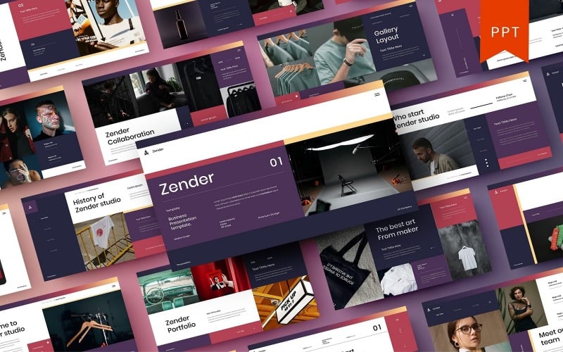 zender powerpoint template original