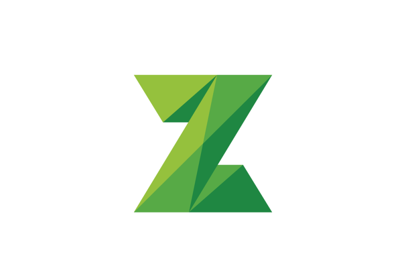 zero letter z logo template original