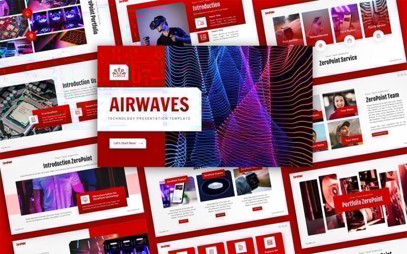 zeropoint technology multipurpose powerpoint presentation template original