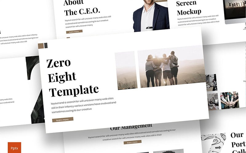 zet powerpoint template original