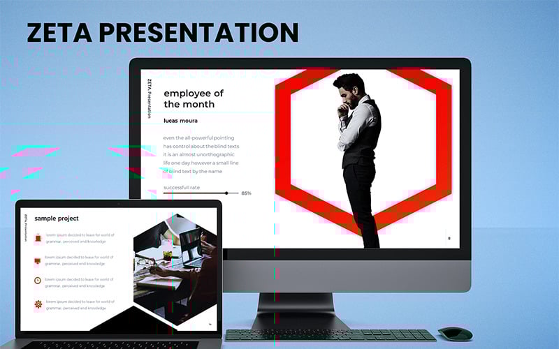 zeta powerpoint template original