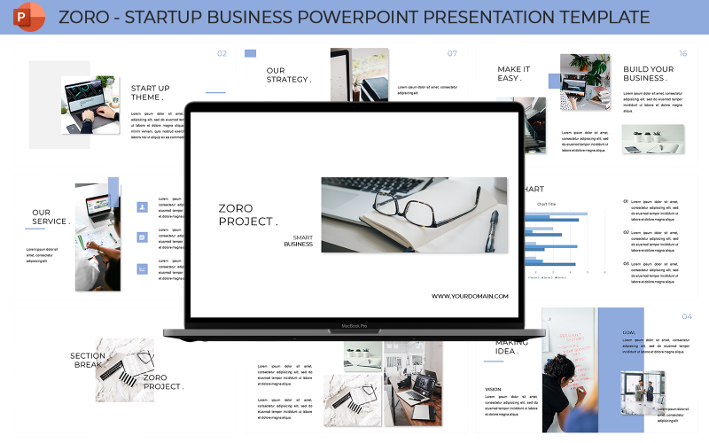 zoro startup business presentation template original