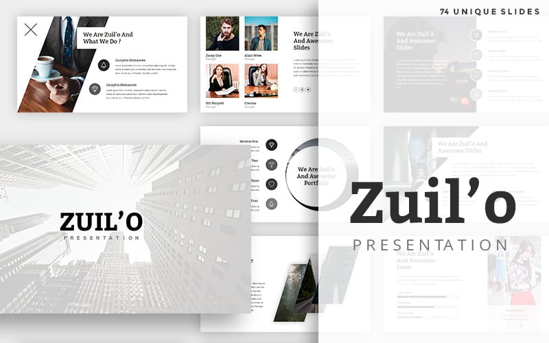 zuilo creative powerpoint template original