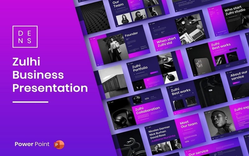 zulhi business powerpoint template original
